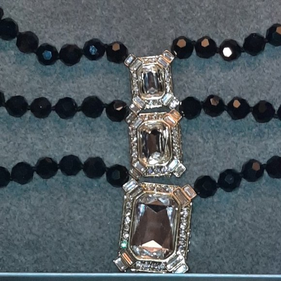 Heidi Daus  Estate Splendor beaded necklace - Picture 2 of 4
